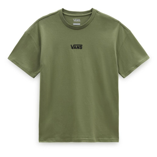 Vans Γυναικεία κοντομάνικη μπλούζα Flying V Oversized Fly V MDGRE